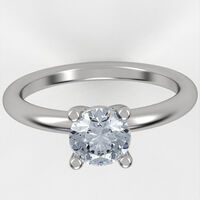 Ring set with natural or CVD diamond model DR17