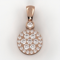 Diamond   Pendant Model DP8