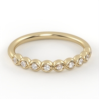 Diamond wedding ring model WR16