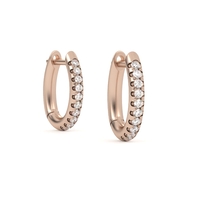 Gold earrings for kids model EAR18