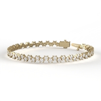 Diamonds 14k Gold Bracelet model BR8