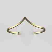 Hard bracelet gold 14 carat model br17