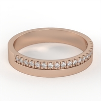 Diamond wedding ring  model WR9