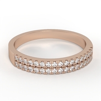 Diamond wedding ring model WR12