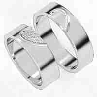 Diamond wedding ring  WR46