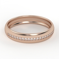 Diamond wedding ring  model WR10
