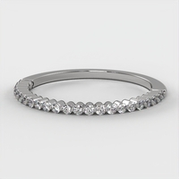 Diamond wedding ring 'Comfort Fit' model WR47
