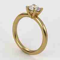 Ring set with natural or CVD diamond model DR17