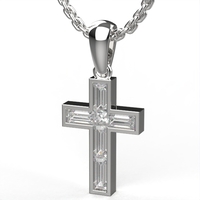 Diamond Pendant cross model DP26