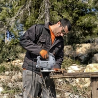משור אנכי HUNTER 650W
