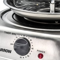 מתקן שווארמה וצלייה ביתי 2000W כולל כף נירוסטה ARROW