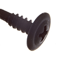 בורג פח לפח קודח שחור (100 יח')