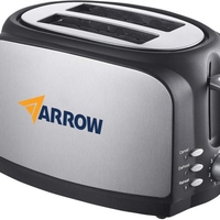 מצנם 2 פרוסות 700W נירוסטה רב תכליתי ARROW