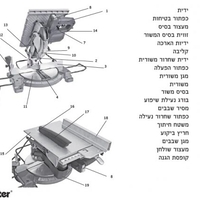 משור גרונג שולחן עליון 