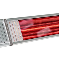 תנור חימום פנים/חוץ אינפרא מקרן זכוכית ARROW