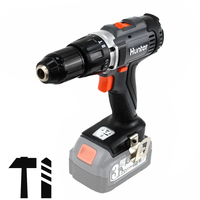 מברגה רוטטת/קודחת בבטון 18V + סוללה 1.5 + מטען HUNTER