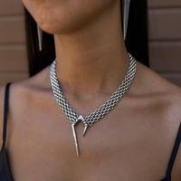 Fangs necklace
