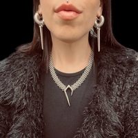 Fangs earrings