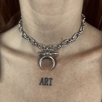 Moon amour necklace
