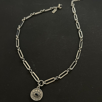 Black eye necklace