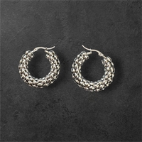 Chunky earrings L