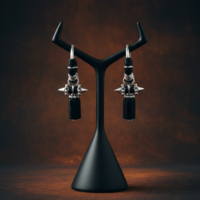 Tourmaline earrings