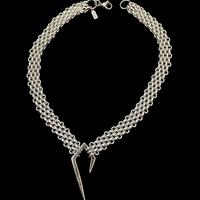 Fangs necklace