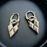 Harley hoop earrings