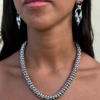 Snake necklace L