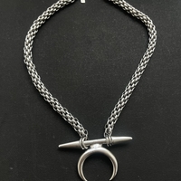 La Luna choker - snake chain