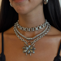 Bee set necklaces