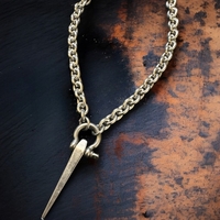 Blade necklace