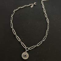 Black eye necklace
