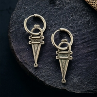 Arrowhead earrings