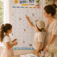 לוח חופש ענק- 2026