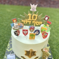 עוגה מעוצבת חרבו דרבו צה״ל (M)