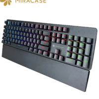 Miracase MMCK200 – מקלדת מכנית חוטית מלאה עם משענת יד