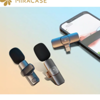 ميكروفون لاسلكي مزدوج MWMC550 Type-C من MIRACASE