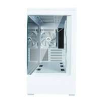صندوق جيمينج أبيض ZALMAN P30 ARGB mATX CASE - White