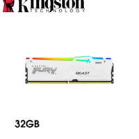 Kingston FURY™ Beast 32GB DDR5 RGB Memory - White