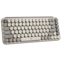 מקלדת מכאנית אלחוטית אפור LOGITECH POP KEYS
