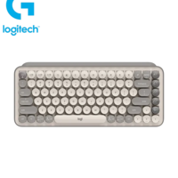 מקלדת מכאנית אלחוטית אפור LOGITECH POP KEYS