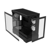 صندوق جيمينج ZALMAN P30 ARGB mATX CASE - Black