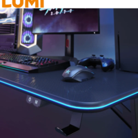 שולחן גיימינג עם תאורה GMD08-2 RGB