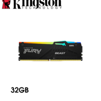 ذاكرة Kingston FURY™ Beast 32GB DDR5 RGB Memory
