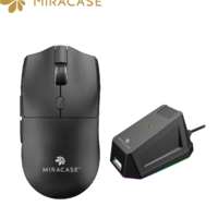 Miracase MGMCD1 – עכבר גיימינג אלחוטי עם עמדת טעינה