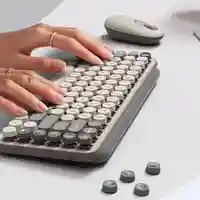מקלדת מכאנית אלחוטית אפור LOGITECH POP KEYS