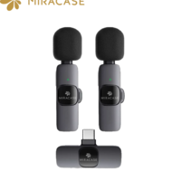 ميكروفون لاسلكي مزدوج MWMC550 Type-C من MIRACASE