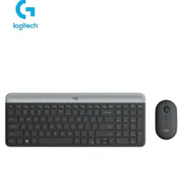סט מקלדת ועכבר אלחוטיים Logitech MK470 SLIM COMBO