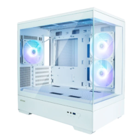 صندوق جيمينج أبيض ZALMAN P30 ARGB mATX CASE - White
